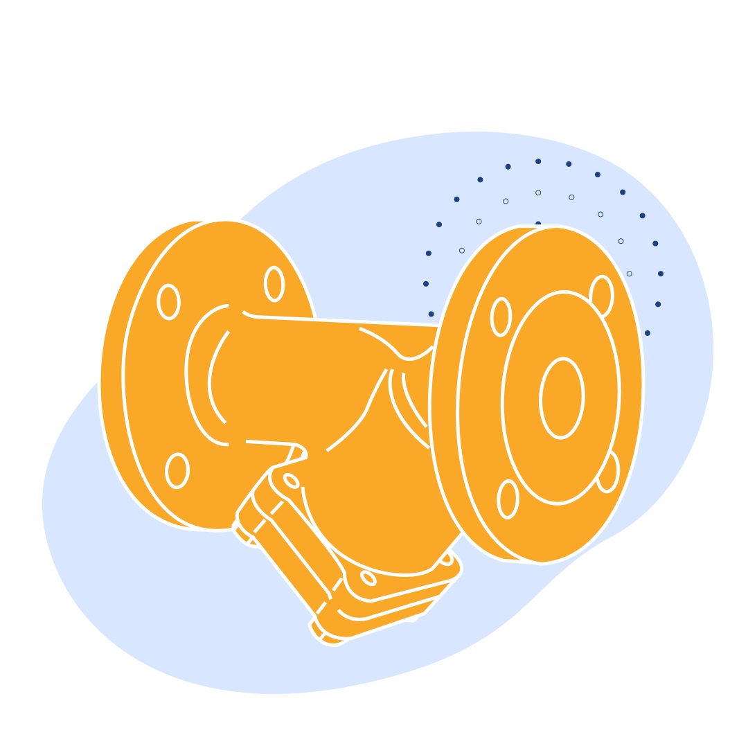 Фильтр сетчатый чугунный фланцевый Ду 50 мм