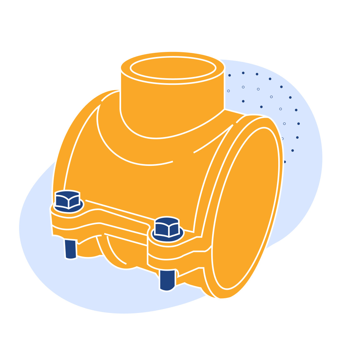 Седелка чугунная Ду 300 мм ГОСТ 5525-89