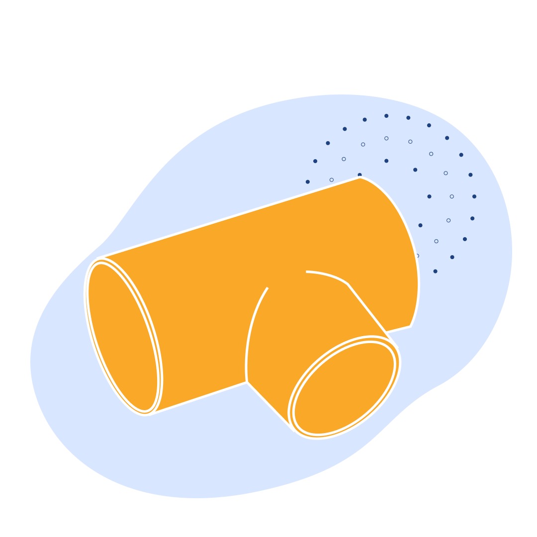 Тройник медный для высокотемпературной пайки 35 мм М1р ГОСТ 32590-2013