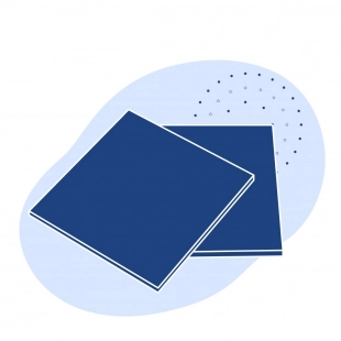 Паронит листовой общего назначения 0.4х750х500 мм ПОН ГОСТ 481-80