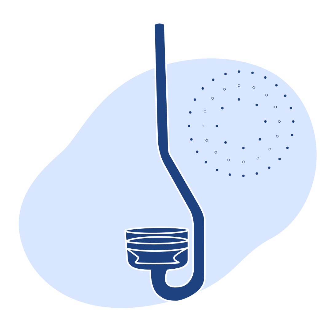 Газопромыватель ГФП-40 пор-40 мкм 40х200 мм