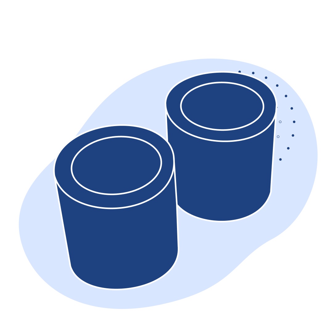 Капролоновая втулка 580х1400 мм черная ПА 6-МДМ