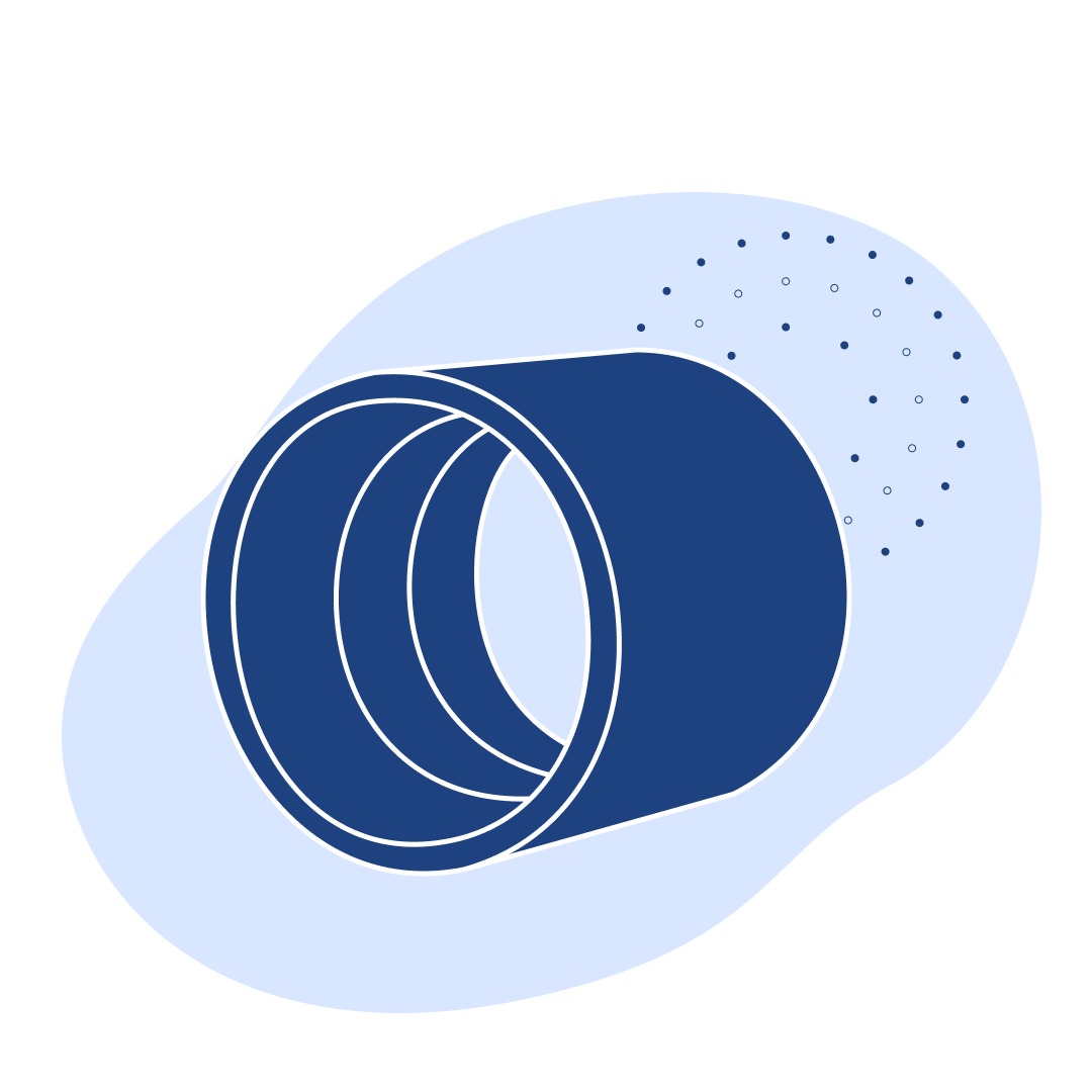 Муфта ОТТМ 153.7х182 мм Д ст45 ГОСТ 632-80